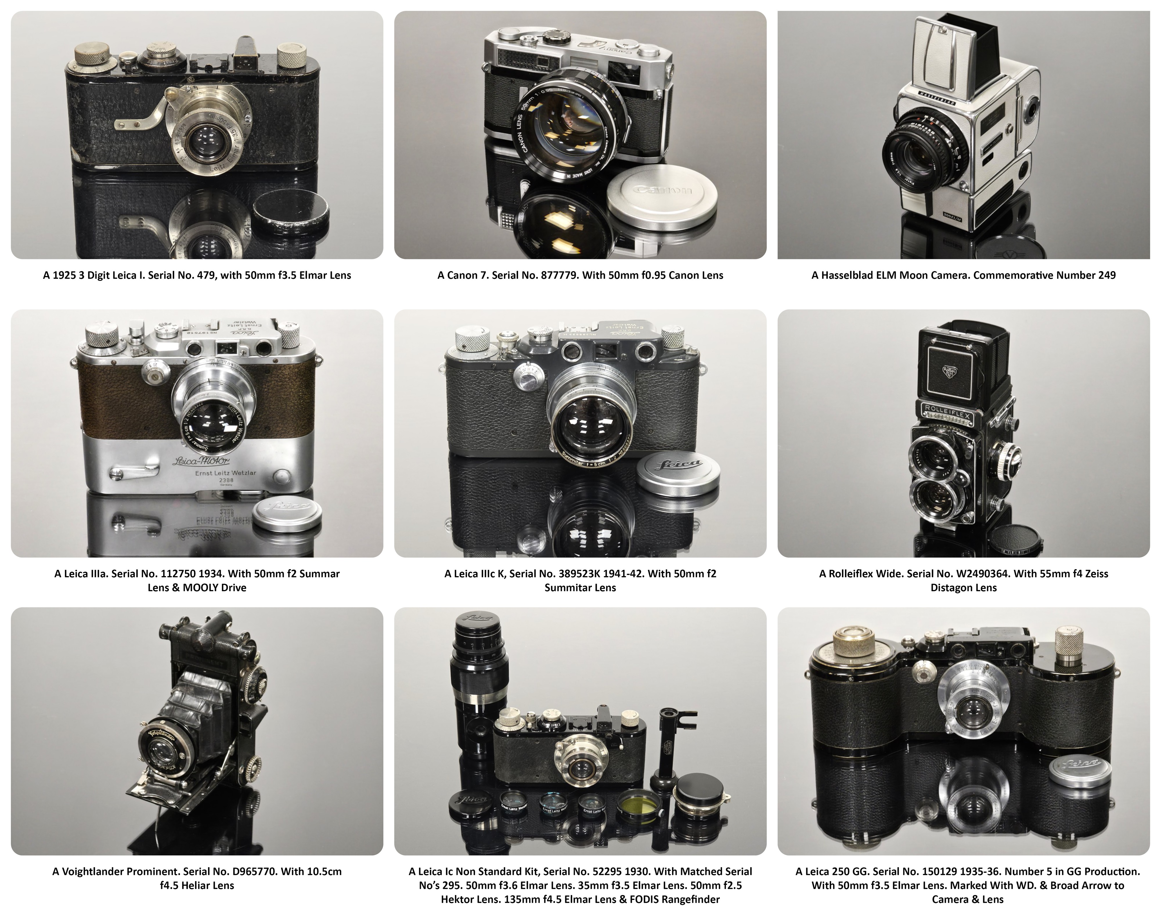 Photographica & Cameras Auction