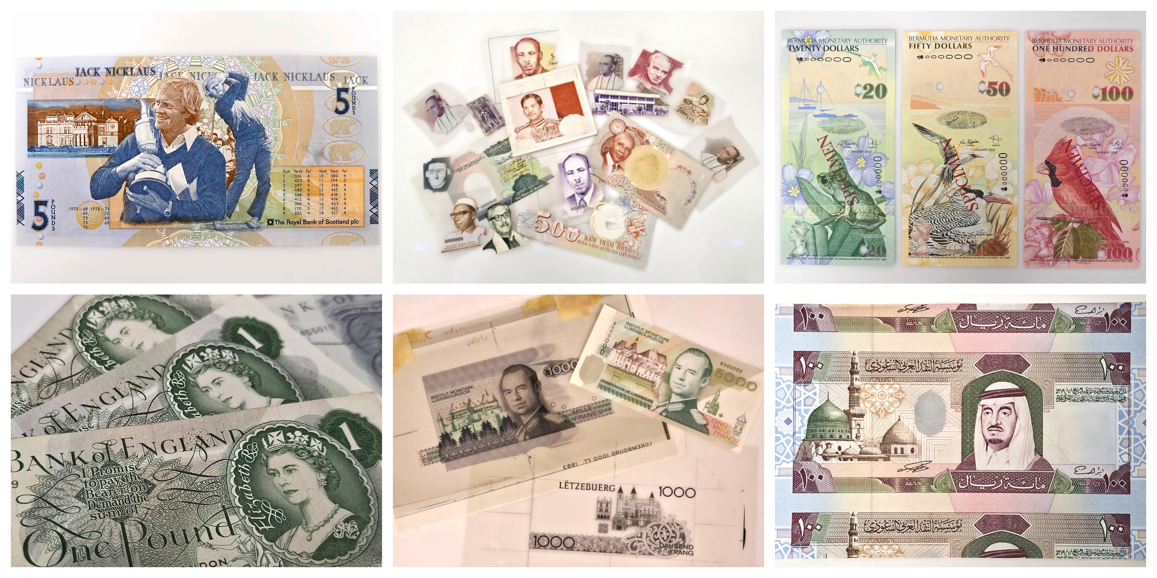 Banknote Auction Preview - inc. Bradley Wilkinson & De La Rue Design Work