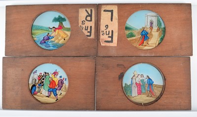 Lot 67 - Ten Magic Lantern Slides of Pilgrims Progress
