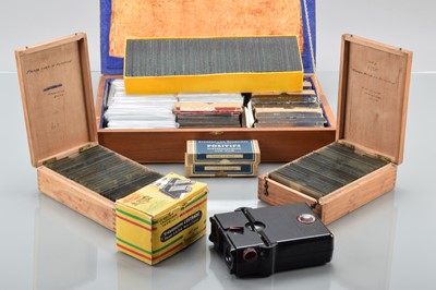 Lot 71 - 600 Plus Stereoscopic Glass Negatives