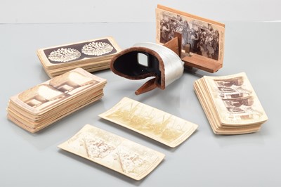 Lot 72 - Fifty Five Underwood & Underwood Stereoscopic Cards