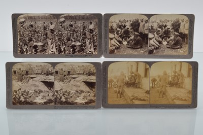 Lot 74 - One Hundred Plus Underwood & Underwood Stereoscopic Cards
