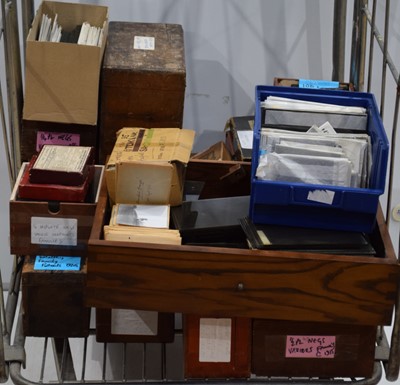 Lot 80 - A Large Collection of Quarter Plate and Half Plate Glass Negatives