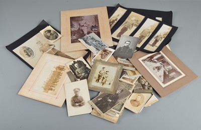 Lot 81 - Carte de Viste & Cabinet Cards of Gentlemen in Military Uniform
