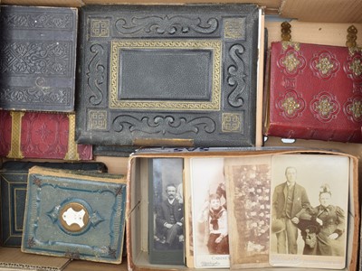 Lot 85 - Carte de Viste & Cabinet Cards Family  Pairs and Groups