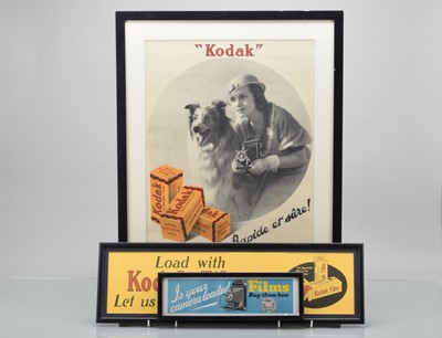 Lot 92 - Kodak Advertising Posters