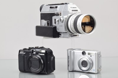 Lot 97 - Three Canon Cameras