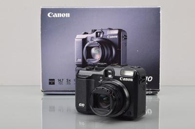 Lot 106 - A Canon G10 Digital Camera