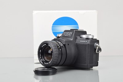 Lot 128 - A Minolta 110 Zoom Mark II SLR Camera