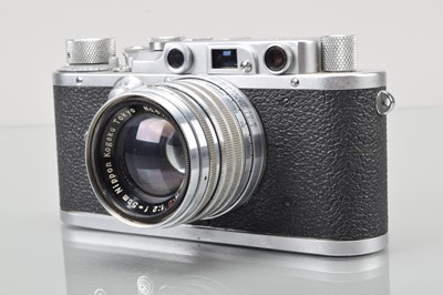Lot 133 - A Showa Optical Works Ltd. Leotax S Rangefinder Camera