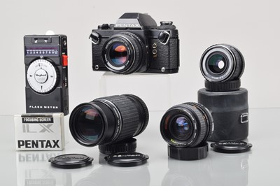 Lot 137 - A Pentax LX SLR Camera