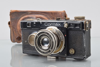 Lot 147 - A Zeiss Ikon Contax Ia Rangefinder Camera