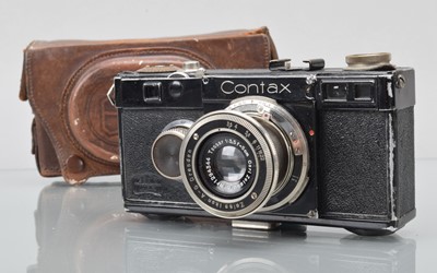 Lot 148 - A Zeiss Ikon Contax Ia Rangefinder Camera