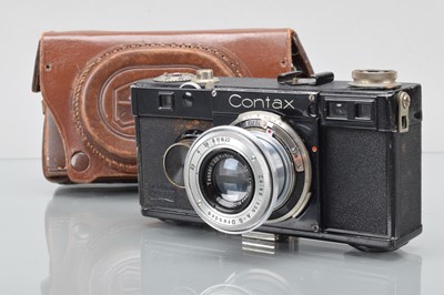 Lot 150 - A Zeiss Ikon Contax Ia Rangefinder Camera
