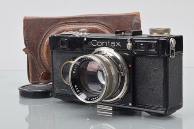 Lot 153 - A Zeiss Ikon Contax Ib Rangefinder Camera