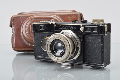 Lot 154 - A Zeiss Ikon Contax Ib Rangefinder Camera