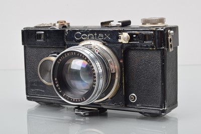 Lot 155 - A Zeiss Ikon Contax Ib Rangefinder Camera