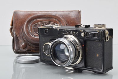 Lot 157 - A Zeiss Ikon Contax Ic Rangefinder Camera