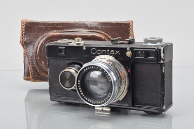 Lot 160 - A Zeiss Ikon Contax Ic Rangefinder Camera