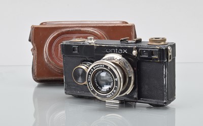 Lot 161 - A Zeiss Ikon Contax Ic Rangefinder Camera