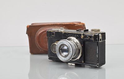 Lot 163 - A Zeiss Ikon Contax Ic Rangefinder Camera