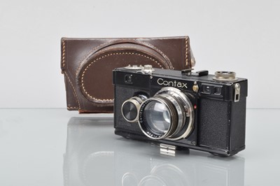 Lot 164 - A Zeiss Ikon Contax Ic Rangefinder Camera