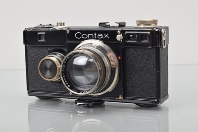 Lot 167 - A Zeiss Ikon Contax Ic Rangefinder Camera