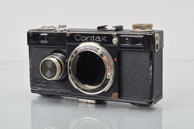 Lot 168 - A Zeiss Ikon Contax Ic Rangefinder Camera Body