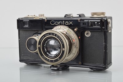 Lot 173 - A Zeiss Ikon Contax Ie Rangefinder Camera