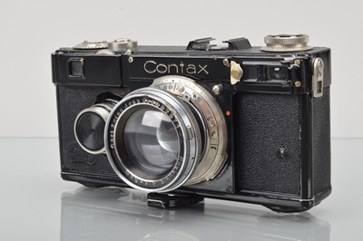 Lot 174 - A Zeiss Ikon Contax Ie Rangefinder Camera