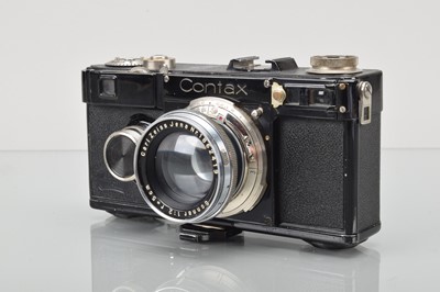 Lot 175 - A Zeiss Ikon Contax Ie Rangefinder Camera