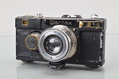 Lot 179 - A Zeiss Ikon Contax If Rangefinder Camera