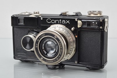Lot 183 - A Zeiss Ikon Contax If Rangefinder Camera