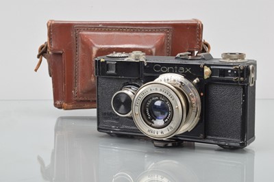 Lot 184 - A Zeiss Ikon Contax If Rangefinder Camera