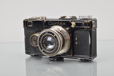Lot 186 - A Zeiss Ikon Contax If Rangefinder Camera