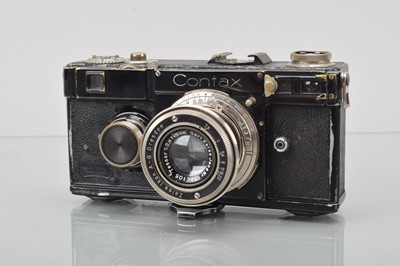 Lot 188 - A Zeiss Ikon Contax If Rangefinder Camera