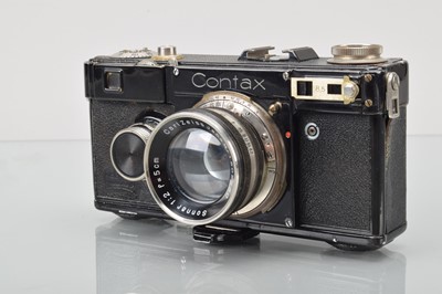 Lot 191 - A Zeiss Ikon Contax If Rangefinder Camera