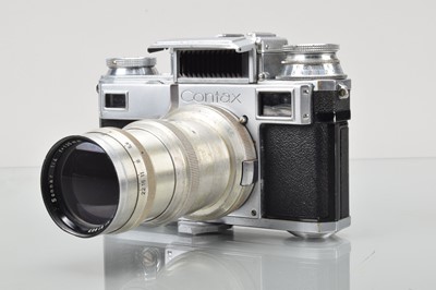 Lot 193 - A Zeiss Ikon Contax III Rangefinder Camera