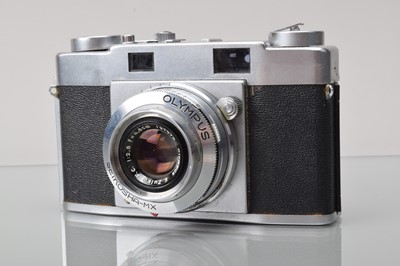 Lot 208 - An Olympus 35-S Type 2 Rangefinder Camera