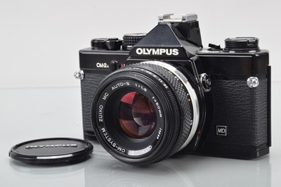 Lot 230 - An Olympus OM-2n SLR Camera