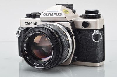 Lot 235 - An Olympus OM-4Ti SLR Camera