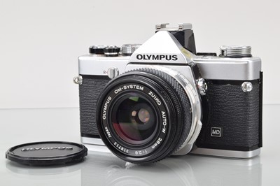 Lot 236 - An Olympus OM-1n SLR Camera
