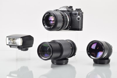 Lot 241 - An Olympus OM-4 SLR Camera