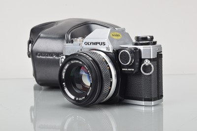 Lot 249 - An Olympus OM-10 SLR Camera