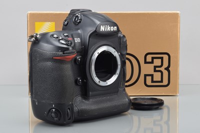 Lot 253 - a Nikon D3 DX DSLR Camera Body