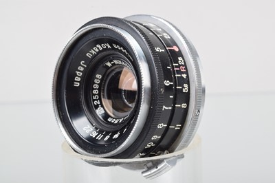 Lot 271 - A Nippon Kogaku W-Nikkor.C 3.5cm f/2.5 Lens