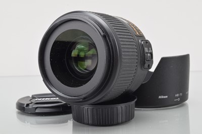 Lot 276 - A Nikon ED AF-S Nikkor 35mm f/1.8G Lens