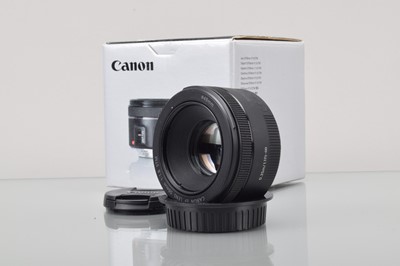 Lot 319 - A Canon EF 50mm f/1.8 STM Lens