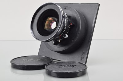 Lot 331 - A Sinar Schneider Kreuznach Super Angulon 90mm f/5.6 Multicoating Lens