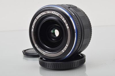 Lot 339 - An Olympus M. Zuiko Digital 14-42mm f/3.5-5.6 L ED Lens